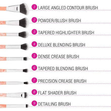 Load image into Gallery viewer, BH Cosmetics Rose Quartz 9 Piece Brush set