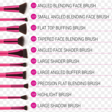 Load image into Gallery viewer, BH Cosmetics - Sculpt and Blend Fan Faves 10 Piece Brush Set