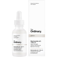 Load image into Gallery viewer, The Ordinary Niacinamide 10% + Zinc 1% 30ml