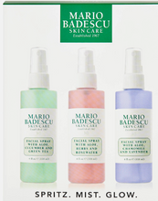 Load image into Gallery viewer, Mario Badescu – Spritz. Mist. Glow Facial Spray Set 3 x 118ml