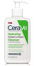 Load image into Gallery viewer, CeraVe Hydrating Cream-to-Foam Cleanser