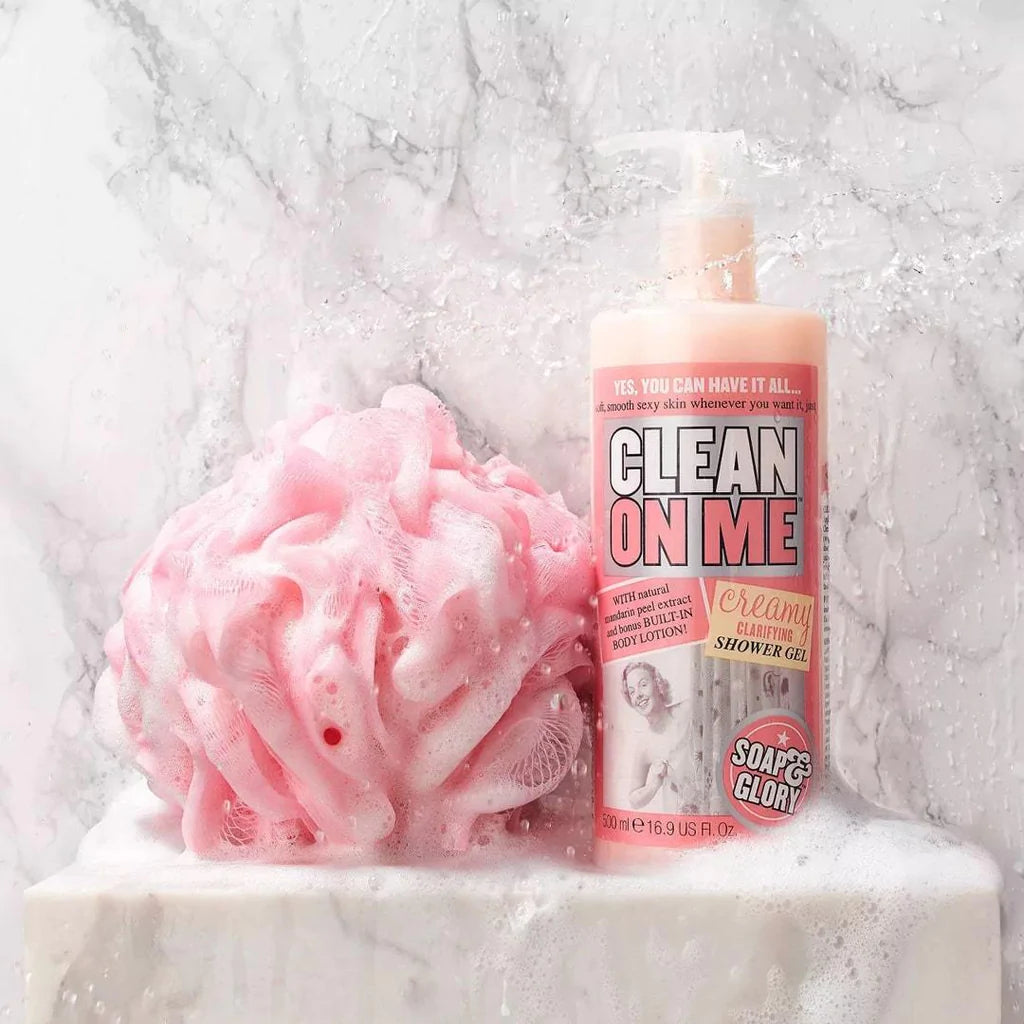 Soap and Glory Original Pink Clean On Me Shower Gel 500ml The