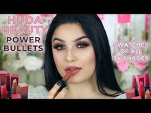 Load and play video in Gallery viewer, Huda Beauty Power Bullet Matte Lipstick