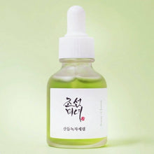 Load image into Gallery viewer, BEAUTY OF JOSEON - Calming Serum : Green tea + Panthenol 30ml