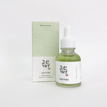 Load image into Gallery viewer, BEAUTY OF JOSEON - Calming Serum : Green tea + Panthenol 30ml
