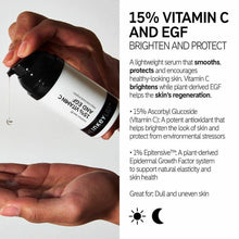 Load image into Gallery viewer, The Inkey List 15% Vitamin C + EGF Serum