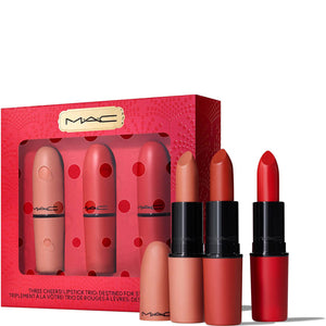 MAC Three Cheers Lipstick Trio Set