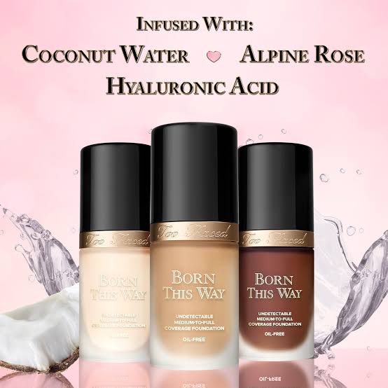Too Faced Born This Way Flawless Coverage Natural Finish Foundation Undetectable, Flawless Coverage Foundation