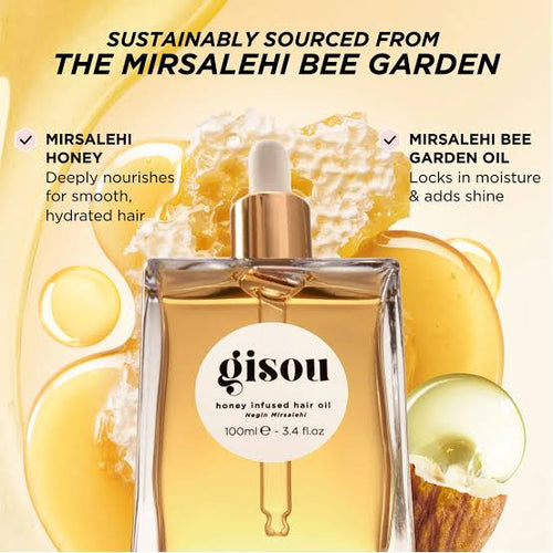 Original Gisou Honey Infused Hair Oil 100ml – Imported Hair Oil for Dry and Frizzy Hair in Pakistan
