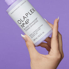 Load image into Gallery viewer, Olaplex No.4P Blonde Enhancer™ Toning Purple Shampoo - 250ml
