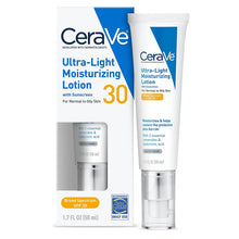 Load image into Gallery viewer, CeraVe Ultra Light Moisturizing Lotion with SPF30 - 50ml
