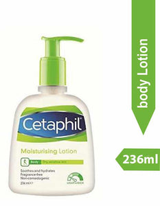 Cetaphil Moisturizing Lotion For Body (Dry and Sensitive Skin) - 236ml