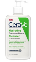 Load image into Gallery viewer, CeraVe Hydrating Cream-to-Foam Cleanser
