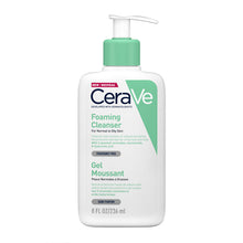 Load image into Gallery viewer, CeraVe Foaming Cleanser for Normal to Oily Skin
