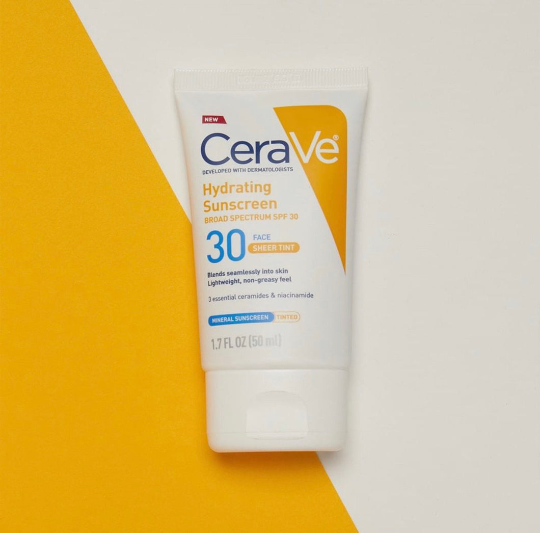 CeraVe Hydrating Sunscreen Sheer Tint SPF 30 - 50ml